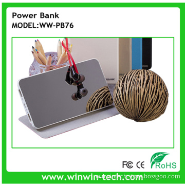 10000mAh Cover Style Dual Output Magic Mirror Power Bank